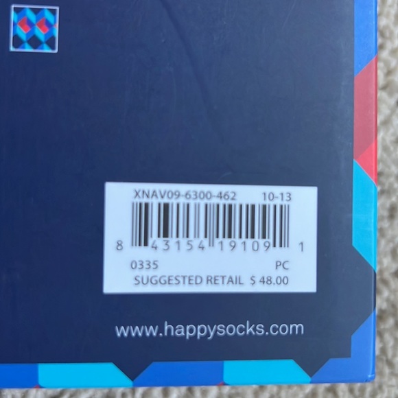 Happy Socks Assortment 4 pack unopened - Picture 3 of 4